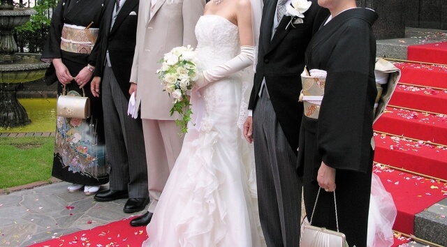 新郎新婦とそのご両親